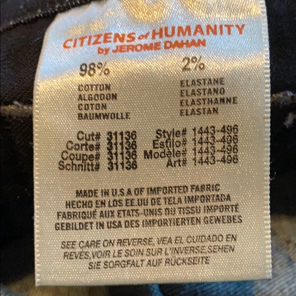 CofH Dark Blue Jeans - Picture 5 of 6